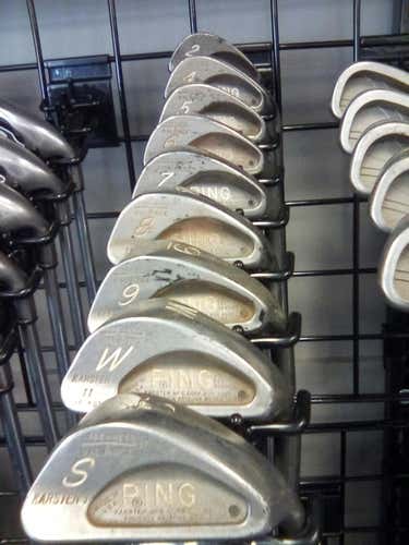 Used Ping Karsten Ii 2i-sw Regular Flex Steel Shaft Iron Sets