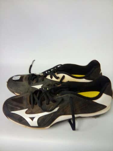 Used Mizuno Cleat Senior 11.5 Baseball And Softball Cleats