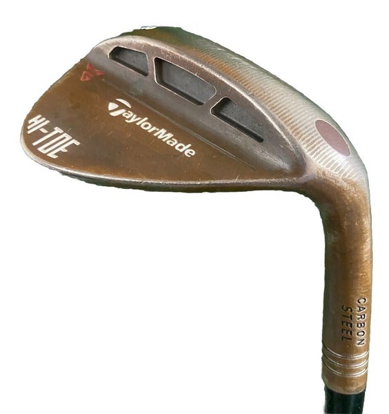 TaylorMade Hi-Toe Lob Wedge 58*10 RH KBS 120 Hi-Rev Stiff Steel 35.5" New Grip