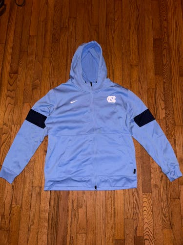 NEW Team-issued Nike UNC Lacrosse Full-zip Hoodie