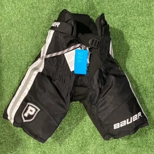 New Black Junior Large Bauer Nexus Custom Pro Providence Hockey Club Team Return Hockey Pants