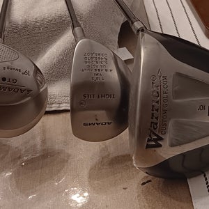 Warrior Long Driver 10* Driver with TIGHT LIES 3W, GT Tight Lies 5W, and Hybrid Set