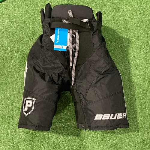 New Black Senior Small Bauer Nexus Custom Pro Providence Hockey Club Team Return Hockey Pants