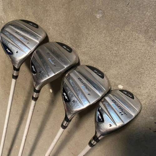 Womens Cobra Baffler Rail F Fairway Wood and Hybrid Golf Club Set