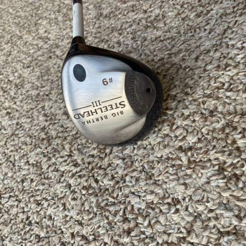 Womens Callaway Big Bertha Steelhead III 9 Wood Golf Club