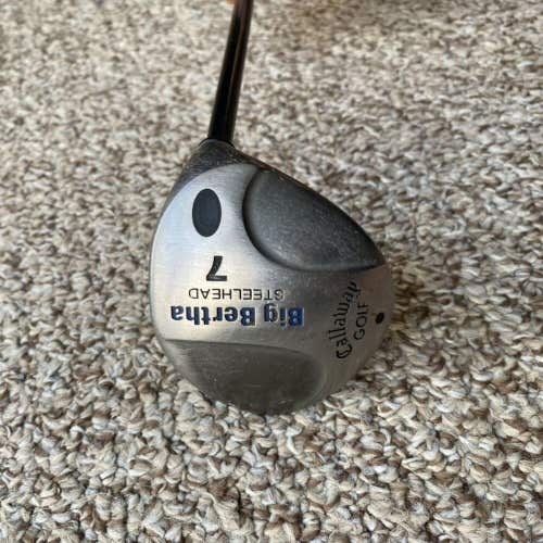 Womens Callaway Big Bertha Steelhead 7 Wood Golf Club