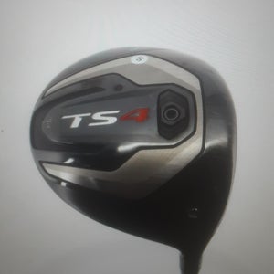 Used Men's Titleist TS4 Right Handed Driver Stiff Flex 10.5 Loft