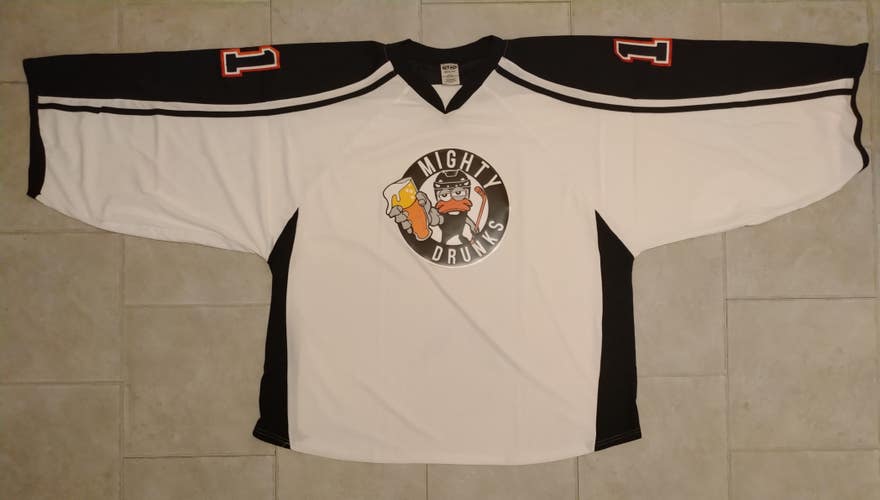 Athletic Knit H7600G "Mighty Drunks" Style Hockey Jersey - 4XL- NEW