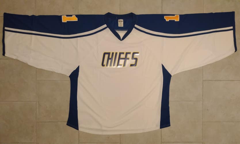 Athletic Knit H7600G "CHIEFS" Style Hockey Jersey - 4XL- NEW