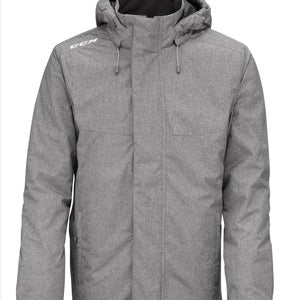 NEW CCM Winter Jacket, Dark Heather Gray, Sr. XXL