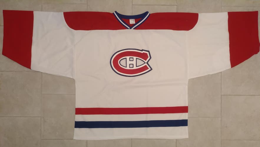 Athletic Knit H550 Canadiens Style Hockey Jersey Goalie-4XL-NEW