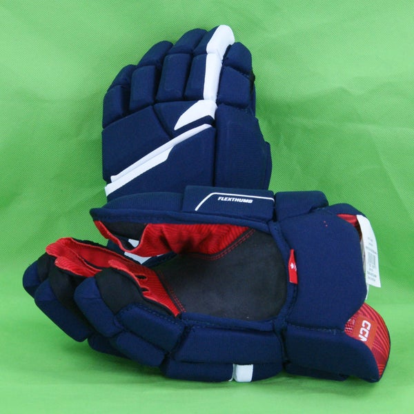 New CCM Next Gloves 13" Senior Navy/White