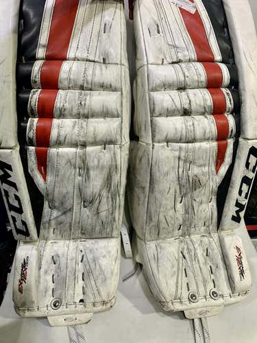 Used Ccm Extreme Flex 860 Gp 30+1 30 1 2" Goalie Leg Pads