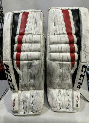 Used Ccm Extreme Flex 860 29" Goalie Leg Pads