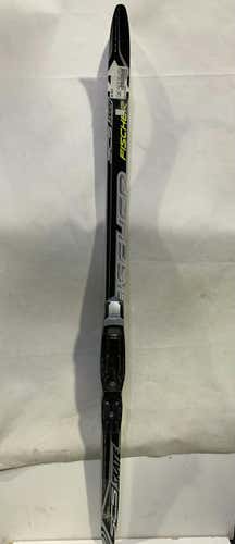 Used Fischer Rcs Xc Skate Ski Nnn 122cm Boys' Cross Country Ski Combo