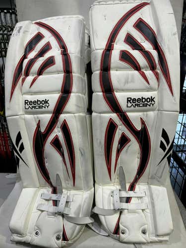 Used Reebok Larceny 34+2 Gp 34" Goalie Leg Pads