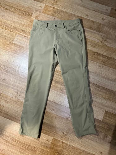 Khaki Lululemon Pants