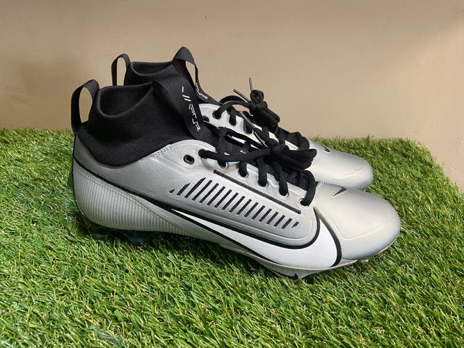 *SOLD* Nike Vapor Edge Pro 360 2 Football Cleats Metallic Grey DA5456-002 Mens 12 NEW