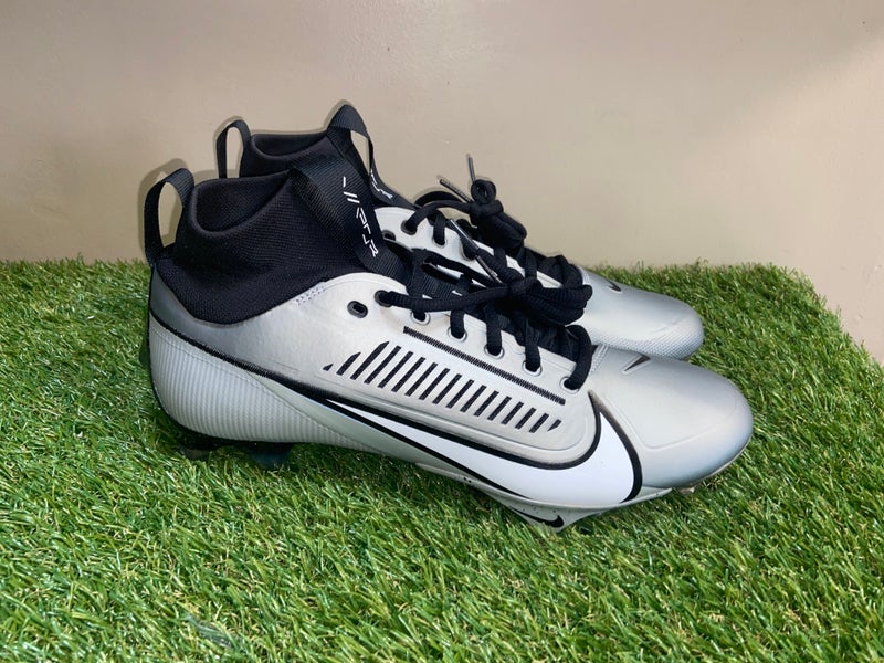 *SOLD* Nike Vapor Edge Pro 360 2 Football Cleats Metallic Grey DA5456-002 Mens 12 NEW