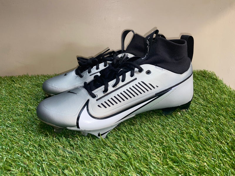 *SOLD* Nike Vapor Edge Pro 360 2 Football Cleats Metallic Grey DA5456-002 Mens 12 NEW