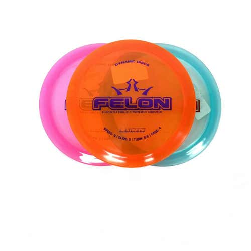 Dynamic Discs Lucid Felon Disc Golf Driver Various Colors