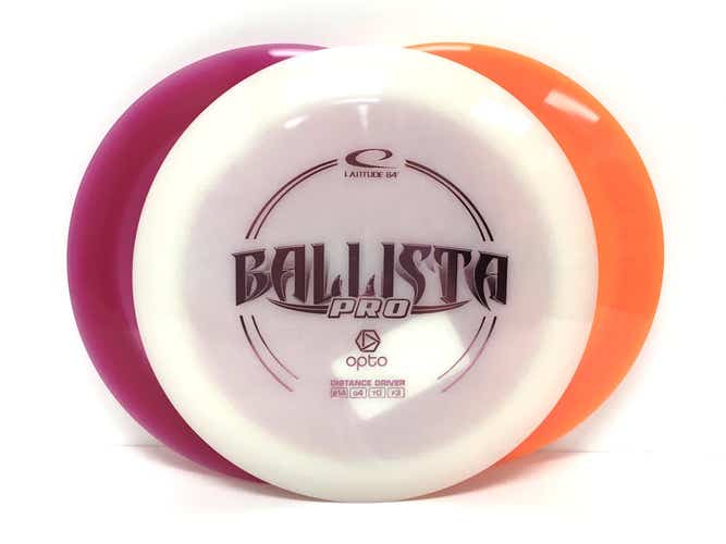 Latitude 64 Opto Ballista Pro Disc Golf Driver Various Colors