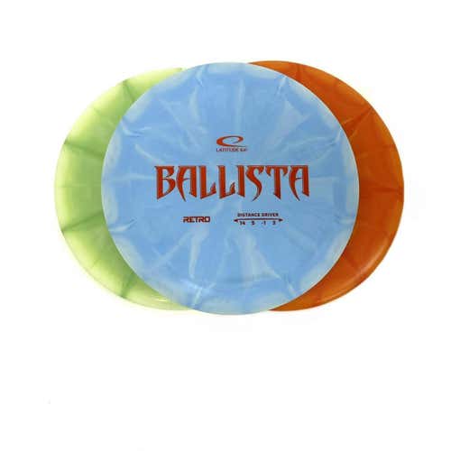 Latitude 64 Retro Ballista Disc Golf Driver Various Colors