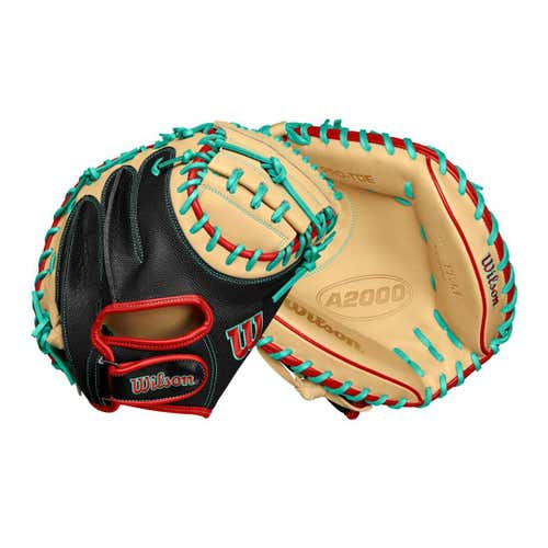 New A2000 2024 Fall Pf33 Black Catcher's Mitt Right Hand Throw 33"