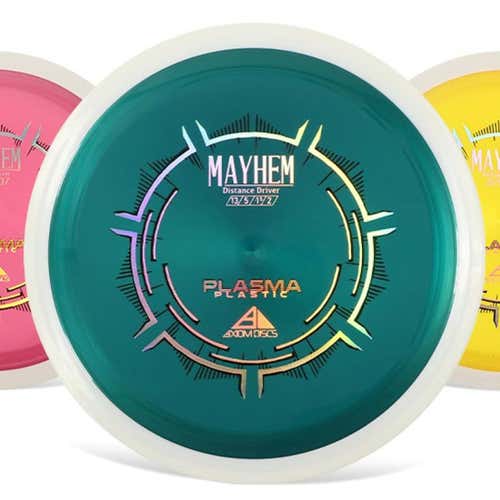 New Axiom Plasma Mayhem Disc Golf Driver Various Colors