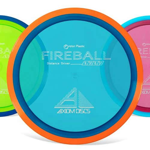 New Axiom Proton Fireball Disc Golf Driver Various Colors