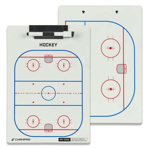 New Champro Hockey Coach's Board 9" X 12"