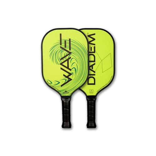 New Diadem Wave Pickleball Paddle Yellow