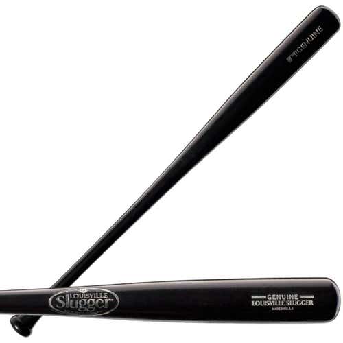 New Louisville Slugger Genuine Mix Black Wood Bat 32"