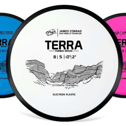 New Mvp Electron Terra Disc Golf Driver Various Colors