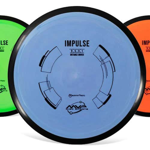 New Mvp Neutron Impulse Disc Golf Driver Various Colors