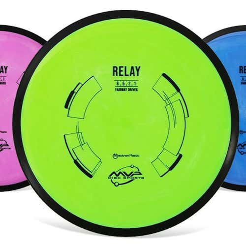 New Mvp Neutron Relay Disc Golf Driver Various Colors