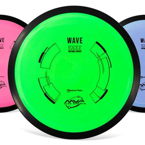 New Mvp Neutron Wave Disc Golf Driver Various Colors