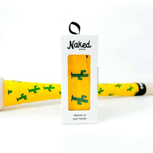 New Naked Grips 1.0mm Bat Grip Cactus