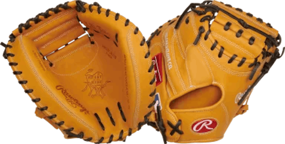 New Rawlings Heart Of The Hide Catcher's Mitt Rht 33"