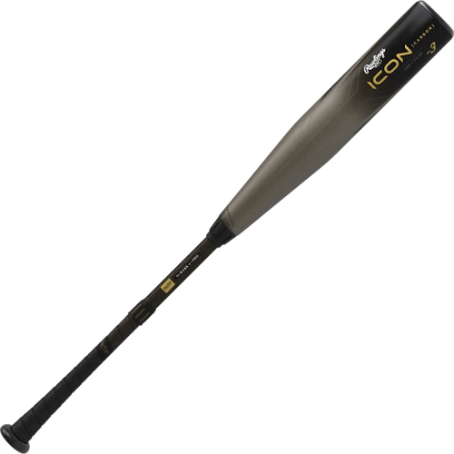 New Rawlings Icon Bb23 Bbcor High School Bat 33" -3 Drop