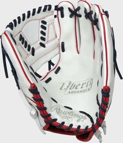 New Rawlings Liberty Advanced Rla120-31wns Fastpitch Glove Rht 12"