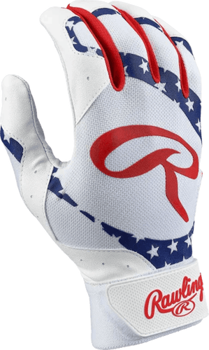 New Rawlings Youth 5150 Ii Batting Gloves Usa Lg