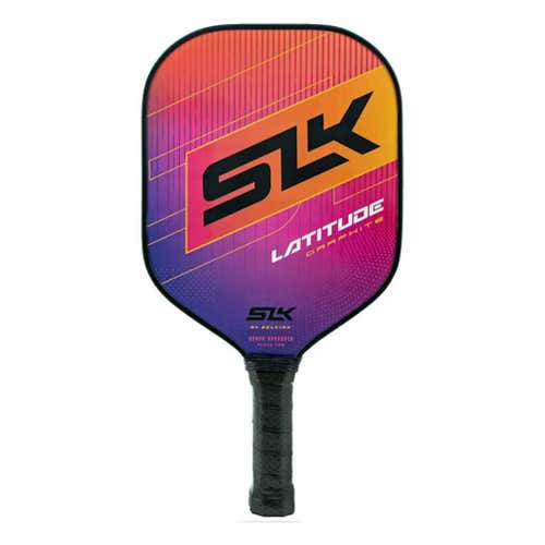 New Selkirk Latitude Widebody Pickleball Paddle - Raspberry Orange