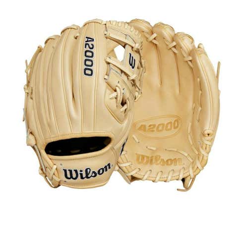 New Wilson A2000 1786 Gd Series Blonde Fielders Glove Right Hand Throw 11.5"