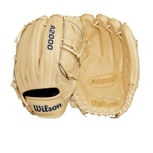 New Wilson A2000 B2 Gd Series Blonde Fielders Glove Right Hand Throw 12"