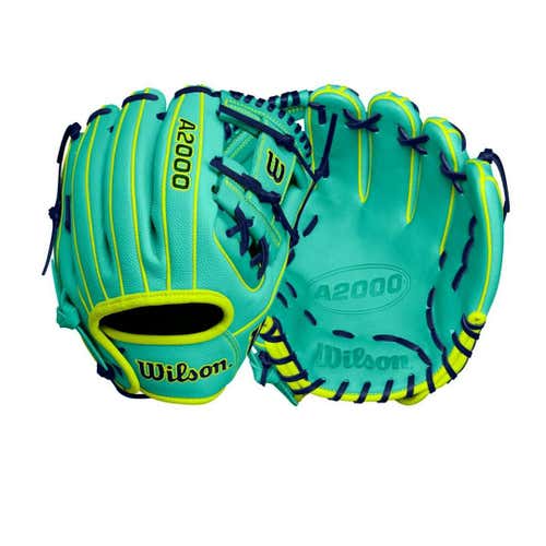 New Wilson A2000 Dp15ss 2024 Fall Pedroia Fit Seafoam Fielders Glove Right Hand Throw 11.5"