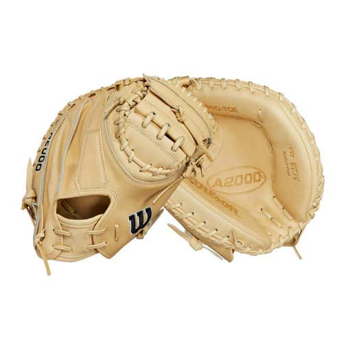 New Wilson A2000 M23 Gd Series Blonde Catcher's Mitt Right Hand Throw 33.5"