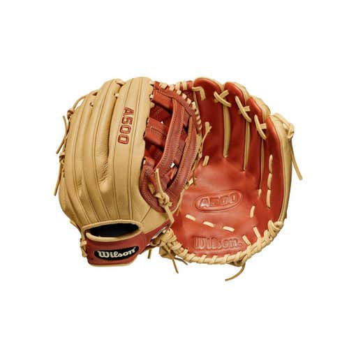 New Wilson A500 Fielders Glove Right Hand Throw 12"