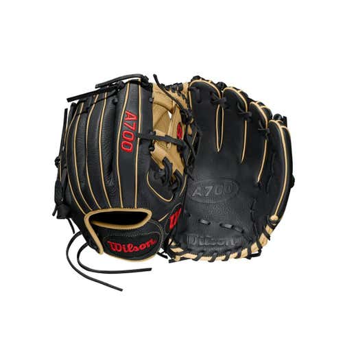 New Wilson A700 2022 Fielders Glove Right Hand Throw 11 1 2"