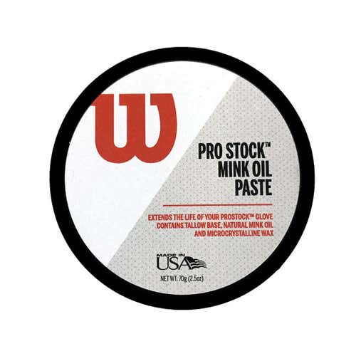 New Wilson Pro Stock Mink Oil Paste